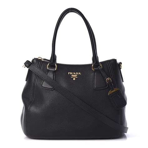 prada phenix shopping tote large black|Prada Ladies Black Vitello Phenix Leather Shopping .